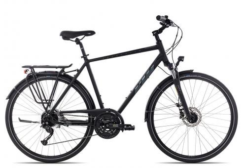 KTM SARAGOSSA 2024  black mattepicgrey  60 cm  Trekkingräder