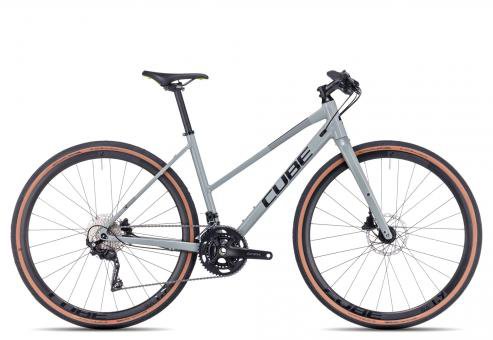 Cube Nulane PRO Trapez 2023  greynblack  S  Fitnessbikes