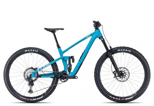 Cube Stereo ONE55 C62 SLX 2023  bondibluengrey  S  Full-Suspension Mountainbikes