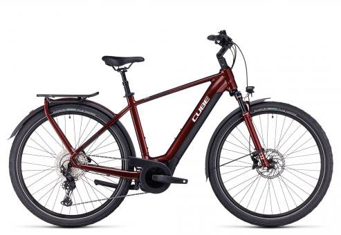 Cube Touring Hybrid EXC 500 2023  rednwhite  L  E-Trekkingräder
