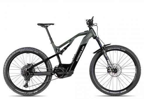 Kreidler SWYPE 2.0 FS 2024  schwarzdunkelgrün matt  48 cm  E-Bike Fully