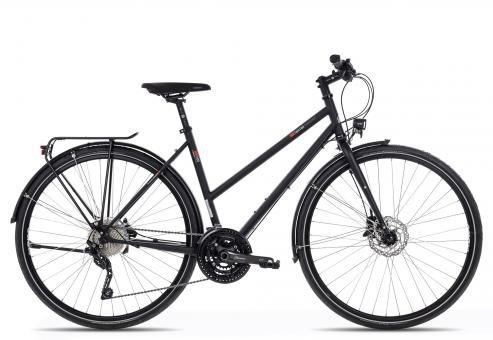 VSF Fahrradmanufaktur VSF T-500 Deore Trapez 2023  ebony matt  60 cm  Trekkingräder
