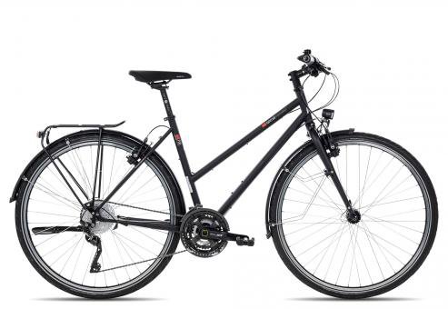 VSF Fahrradmanufaktur VSF T-700 XT HS Trapez 2023  ebony matt  55 cm  Trekkingräder