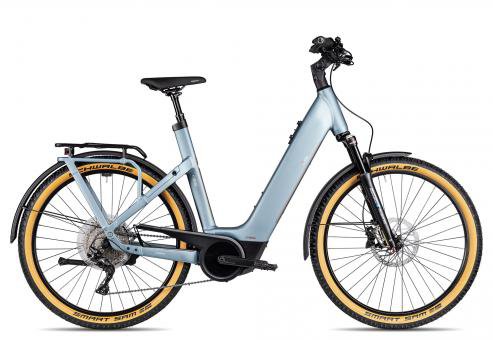 E-bike Manufaktur E-Bike Manufaktur 13ZEHN Cross Wave 2023  blaugrau matt  55 cm  E-Trekkingräder