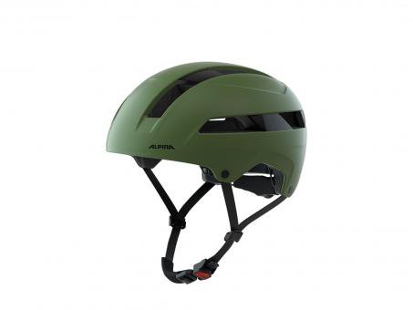 Alpina Soho Helm  grün  51-56 cm  Fahrradbekleidung