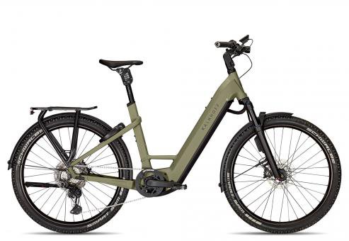 Kalkhoff ENTICE 7.B ADVANCE ABS Wave 2023  urbangreen matt  48 cm  E-Trekkingräder