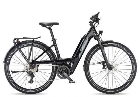 KTM Macina Sport 610 PTS Wave 2024  metallic blackgrey blue  56 cm  E-Trekkingräder
