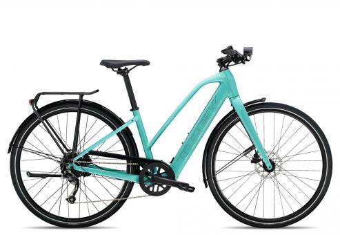 Trek FX 2 Trapez 2023  blue sage  L  E-Cityräder