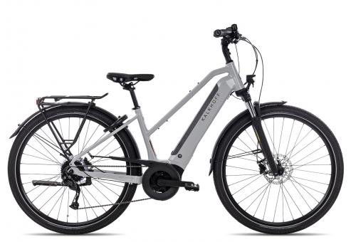 Kalkhoff ENDEAVOUR 3.B MOVE LB Trapez 2023  lightgrey glossy  48 cm  E-Trekkingräder