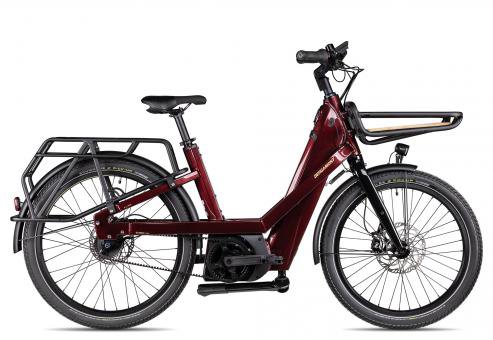 Bergamont E-Cargoville Bakery Elite 2024  shiny candy red  S  E-Lastenräder