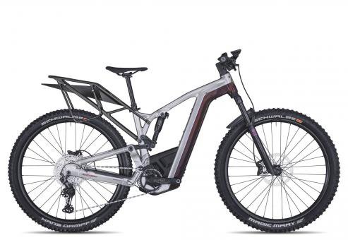 Bergamont E-Trailster 130 Pro 2023  shiny silverred  XL  E-Bike Fully