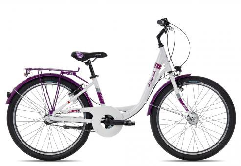 Almrausch GLÜCK 3 24 Nexus  white violet  34 cm  Fahrräder