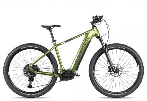 Axess Element  metallic olivedark grey  23 Zoll  E-Hardtail-Mountainbikes