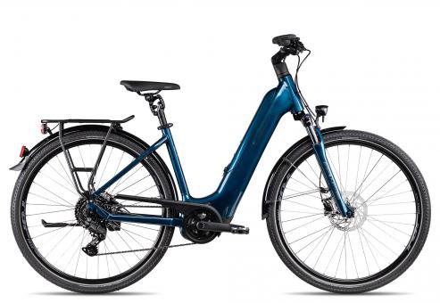 2r Manufaktur ELC 9 Wave  sommernachtbrushed silver  46 cm  E-Trekkingräder