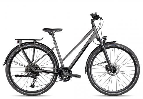 Kalkhoff ENDEAVOUR 22 Trapez 2024  jetgrey matt  50 cm  Trekkingräder