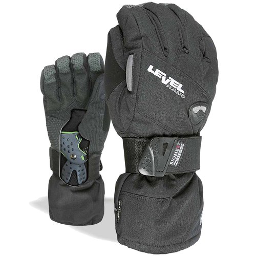 Level Half Pipe Glove Black