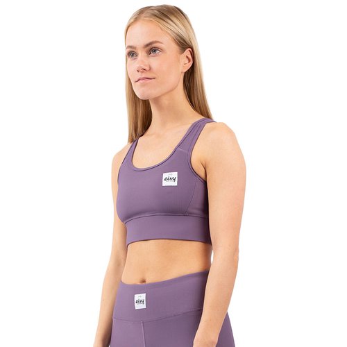 Eivy Rider Rib Sports Bra Deep Purple