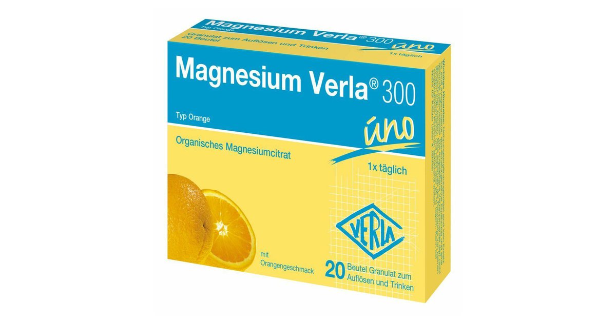 Magnesium Verla Magnesium Verla® 300 uno Orange