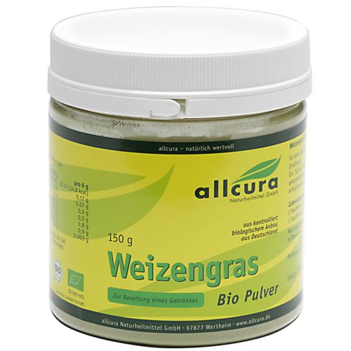 Allcura Weizengras Bio-Pulver