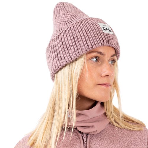 Eivy Easter Rib Wool Beanie Faded Woodrose