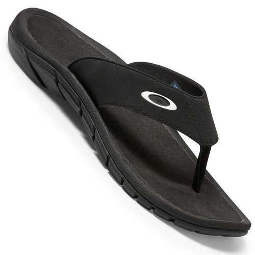 Oakley Operative Sandal Herren-Badeschlappen Blackout