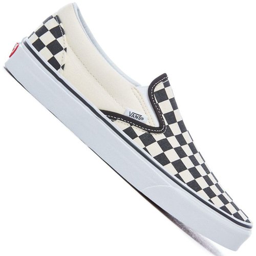 Vans Classic Slip On Unisex-Sneaker Black/White Checkerboard