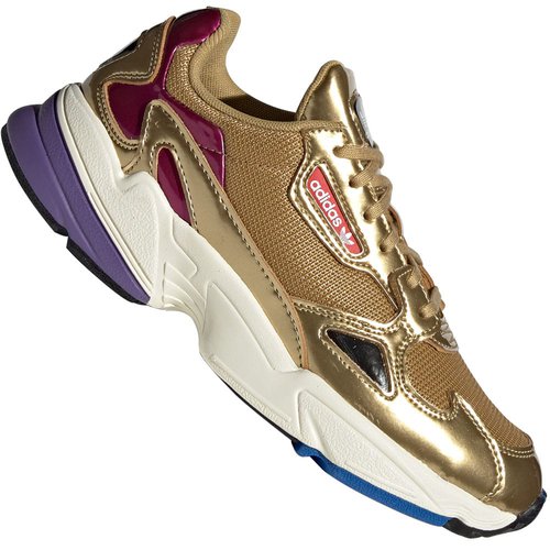 Falcon Damen Sneaker Gold Metallic