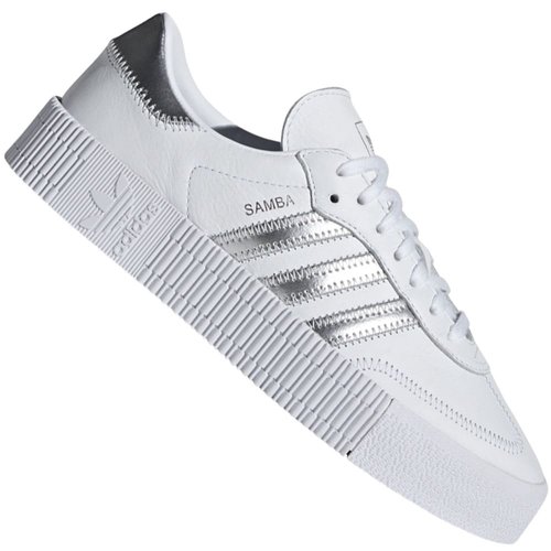 adidas sambarose silver