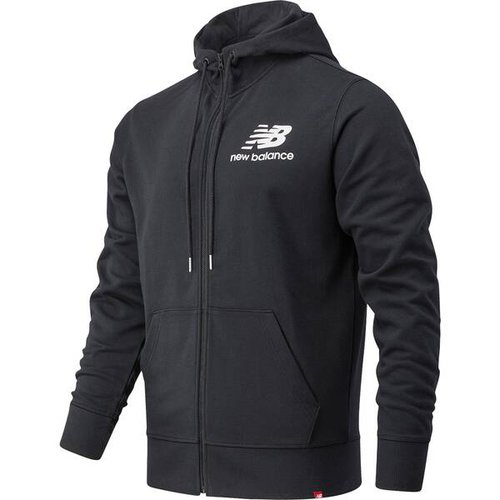 New Balance Herren Funktionsjacke NB Essentials Stacked Full Zip Hood