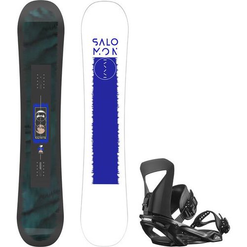 Salomon Snowboard BOARD SET PULSE+PACT BLACK