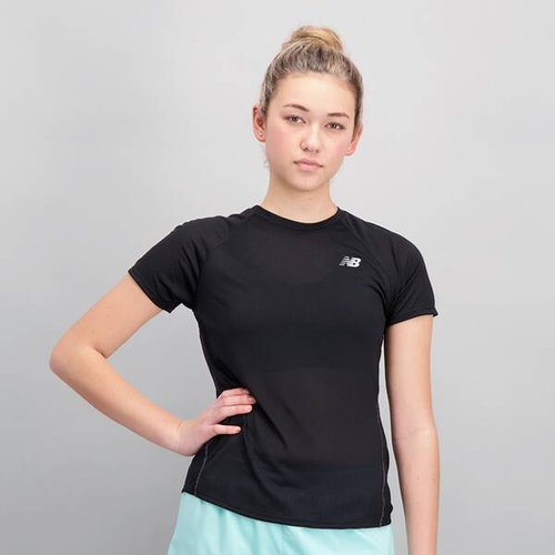 New Balance Damen T-Shirt Impact Run Short Sleeve