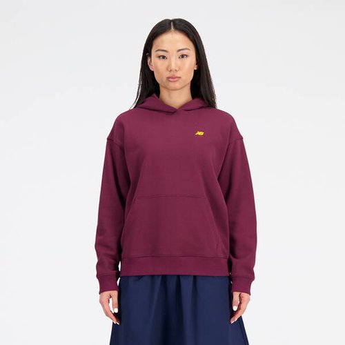 New Balance Damen Kapuzensweat Athletics French Terry Oversized Hoodie