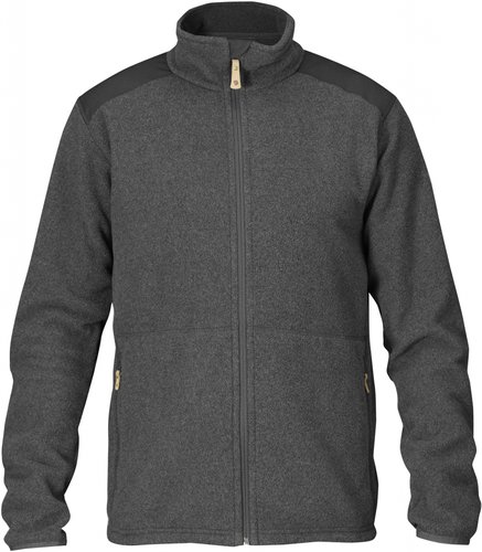 FJÄLLRÄVEN Fjällräven Sten Fleece M - Dark Grey - L - dark grey