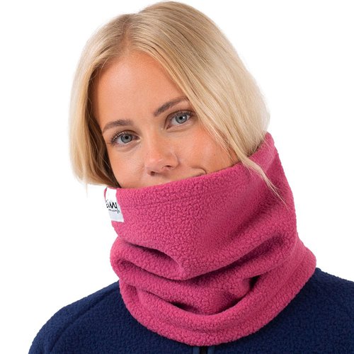 Eivy Tubular Sherpa Neckwarmer Raspberry
