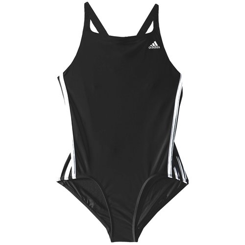 Adidas 3 Stripes Badeanzug Black/White