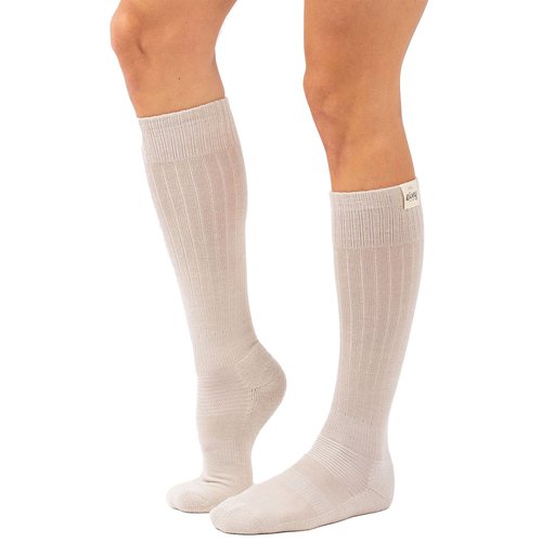 Eivy Rib Wool Socks Faded Cloud