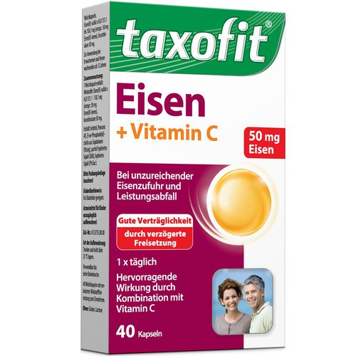 Taxofit taxofit® Eisen + Vitamin C Kapseln