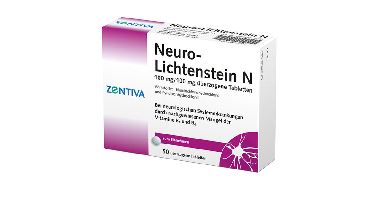 Zentiva NeuroLichtenstein N 100 mg/100 mg