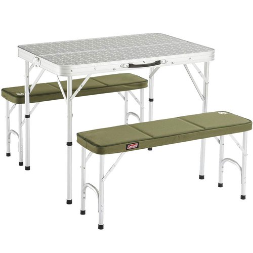 Coleman Furniture Pack-Away Table for 4 Silver