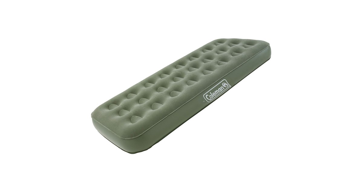 Coleman Maxi Comfort Single Bed Green