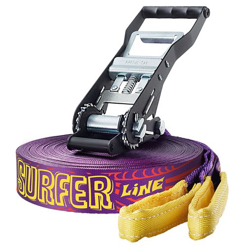 Gibbon Surfer Line Treewear Slackline Purple