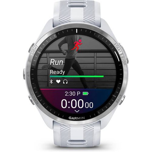 Garmin Forerunner 965, GPS, EMEA, Whitestone