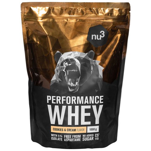 Nu3 Performance Whey, Cookies-Cream - Proteinpulver