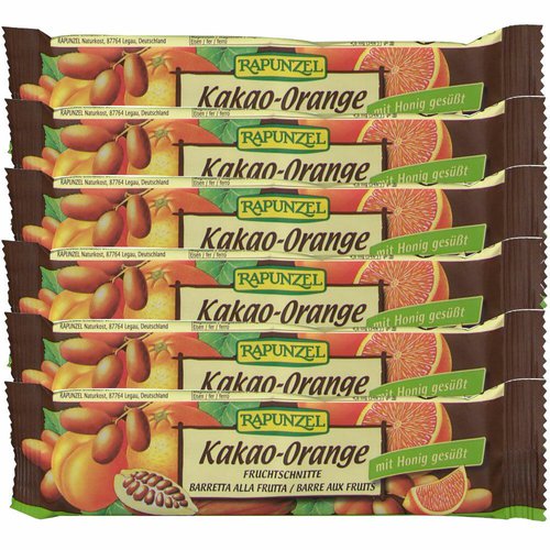 Rapunzel Bio Fruchtschnitte, Kakao-Orange