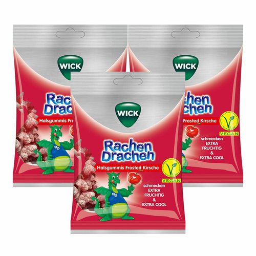 Wick Rachen Drachen Halsgummi Kirsche