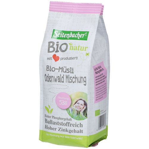 Seitenbacher Seitenbacher® Bio natur Bio Müsli Odenwald Mischung