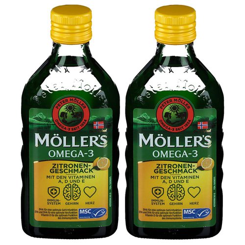 Möller's Möllers Omega 3 Zitrone