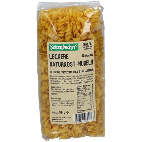 Seitenbacher Seitenbacher® Leckere Naturkost-Nudeln Spiralen