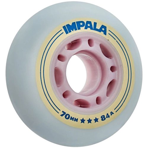 Impala Inline Wheels 4 Pack Sky Blue Yellow