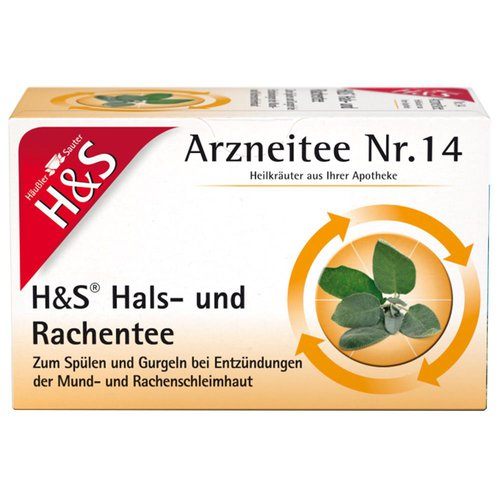 H&s Hals- und Rachentee Nr. 14